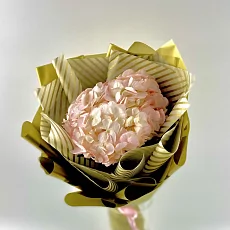 Букет "Розовая Гортензия"
