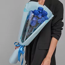 Букет из 11 Синих Роз