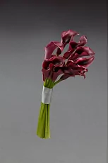 Букет "9 Бордовых Калл"