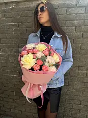 Букет с розами