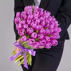 51 Сиреневый яркий Тюльпан