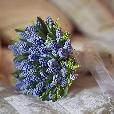 Букет невесты "Мускари"