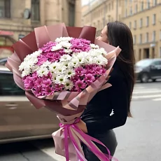 51 Хризантема в упаковке 