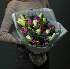 Букет "Голубая Дымка"