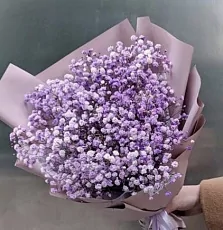 Букет "9 Сиреневых Гипсофил"