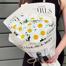 Букет из 15 ромашек