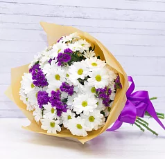 Хризантемы и статицы