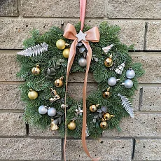 Новогодний венок "Милан"