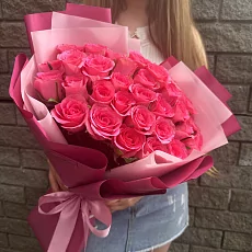 Букет 35 Розовых роз