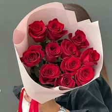 Премиальные красные розы