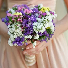 Букет невесты из 25 статиц микс 