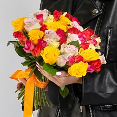 45 Роз Микс 40 см