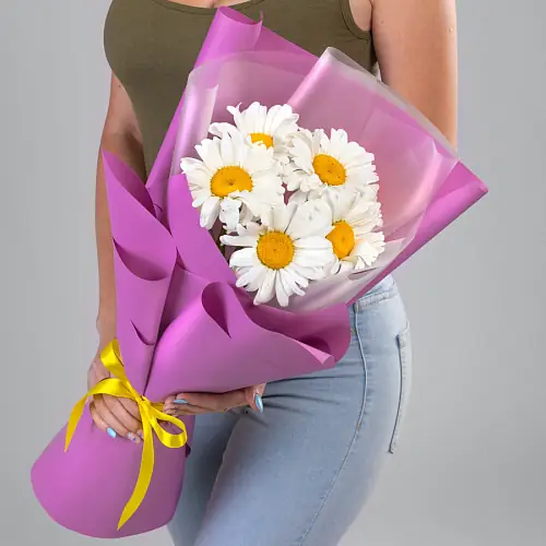 5 Крупных Ромашек