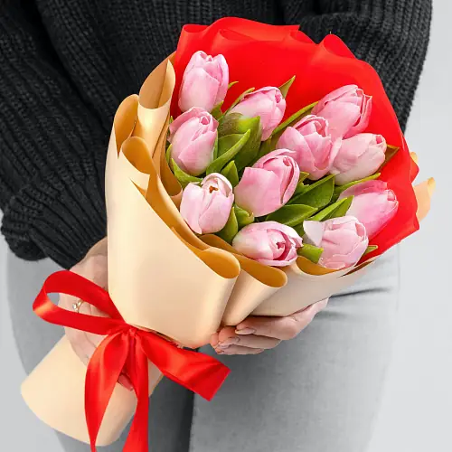 11 Нежных тюльпанов