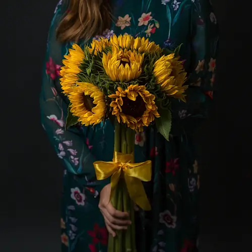 Букет "9 Подсолнухов"