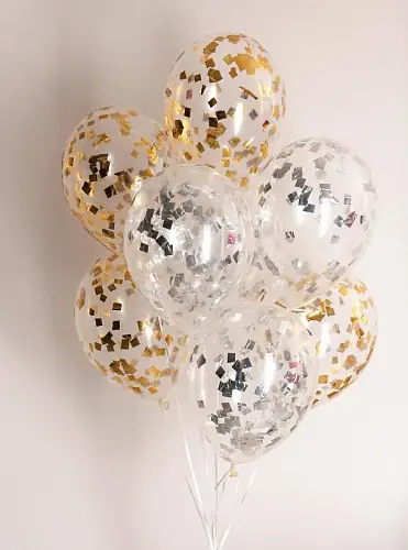 Воздушные шары с конфетти
