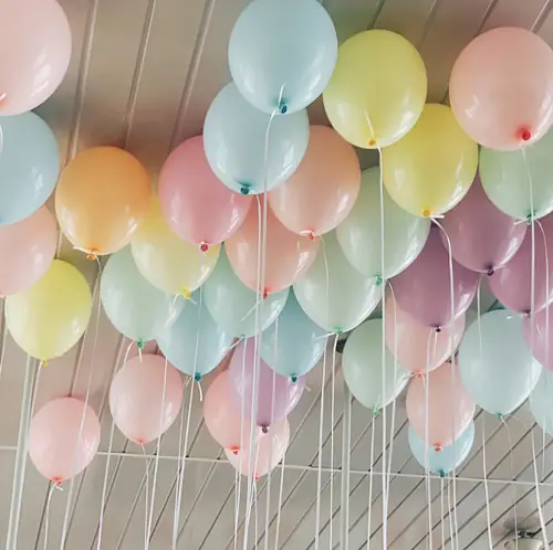 Шарики под потолок Нежность 25 шт