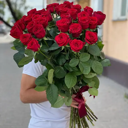 31 Бордовая роза 