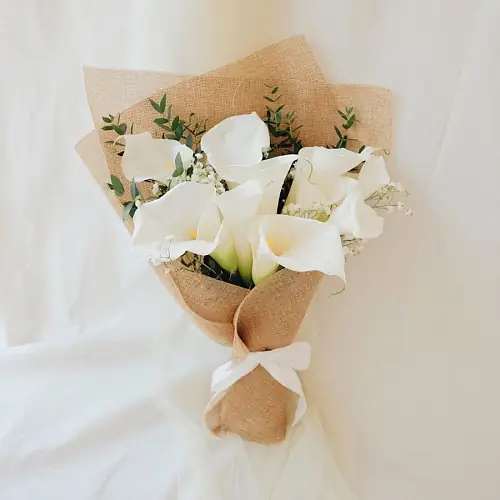 Букет 11 Снежных Калл