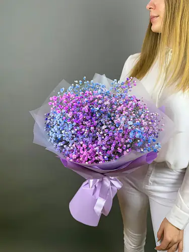 Радужная гипсофила микс