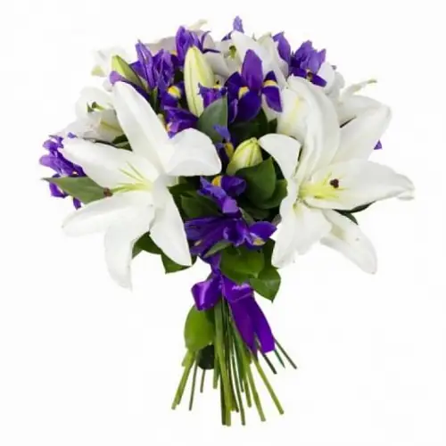 Букет "Лилия и Ирисы"